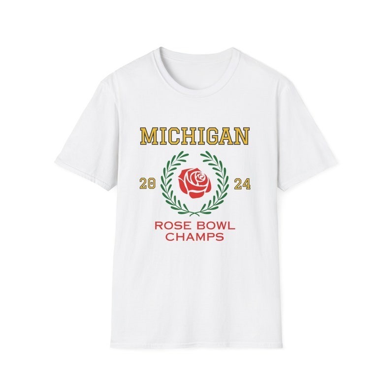 Michigan Rose Bowl Champs TShirt College Football TShirt